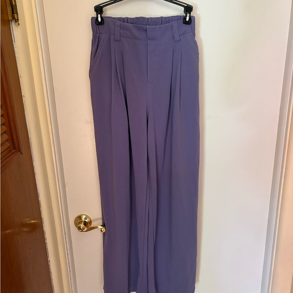 Purple Halara Work Pants